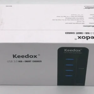 Keedox USB3.0 4 Hub + Smart Charger