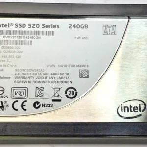 Intel 520 Series SSDSC2CW240A3 240GB SATA 6Gb/s 2.5" SSD