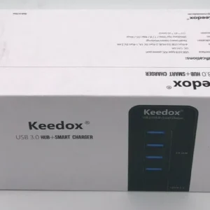 Keedox USB3.0 4 Hub + Smart Charger
